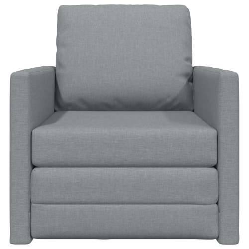 Podni Sofa Krevet 2-u-1 Svijetlosiva 74x77x81 cm Tkanina Cijena