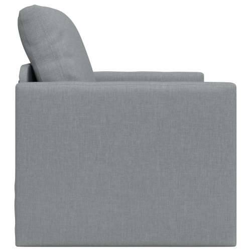 Podni Sofa Krevet 2-u-1 Svijetlosiva 74x77x81 cm Tkanina Cijena