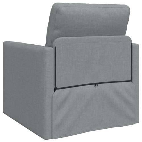 Podni Sofa Krevet 2-u-1 Svijetlosiva 74x77x81 cm Tkanina Cijena