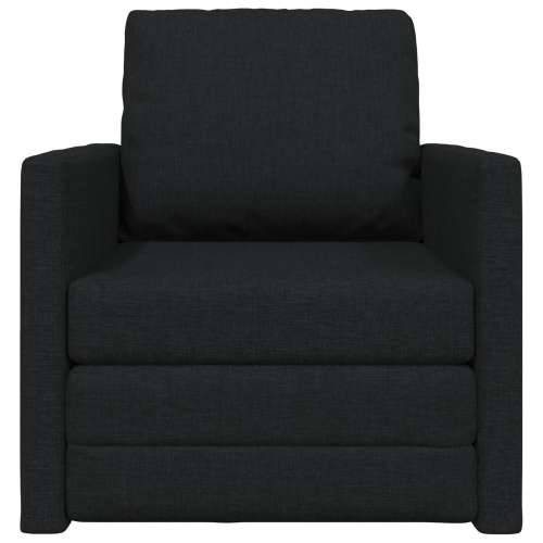 Floor Sofa Bed 2-u-1 Crna 74x77x81 cm Tkanina Cijena