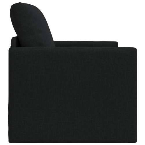 Floor Sofa Bed 2-u-1 Crna 74x77x81 cm Tkanina Cijena