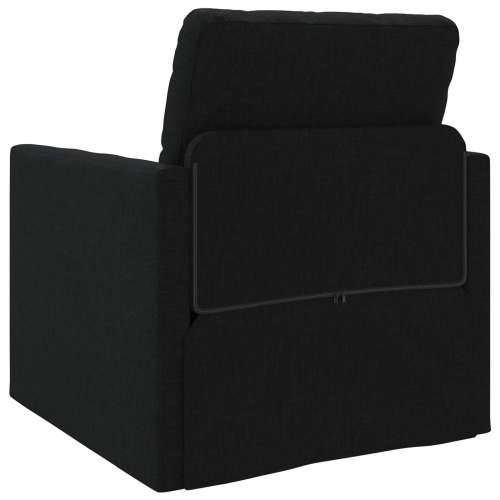 Floor Sofa Bed 2-u-1 Crna 74x77x81 cm Tkanina Cijena
