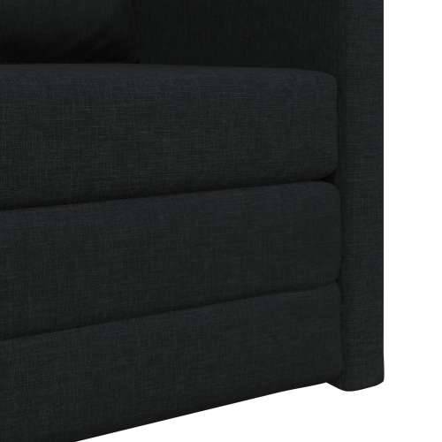 Floor Sofa Bed 2-u-1 Crna 74x77x81 cm Tkanina Cijena