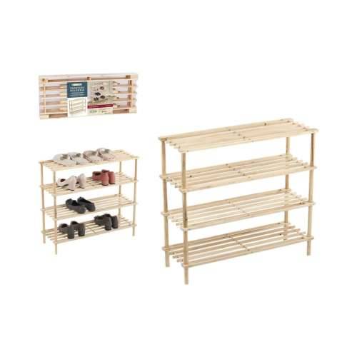 Klupa za cipele Confortime 74 x 26,5 x 64 cm (4 kom.) Cijena
