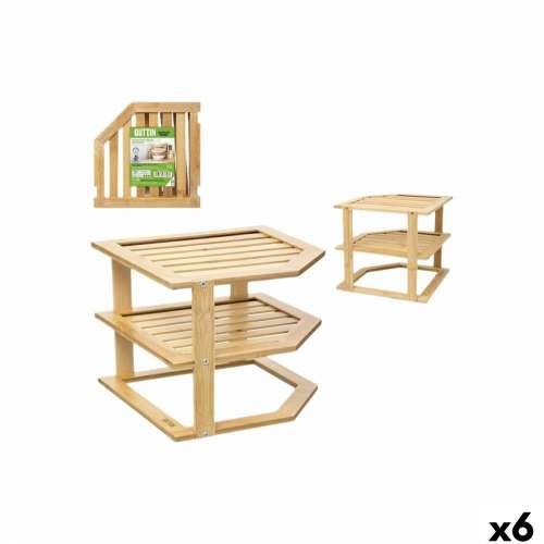 Kutna Polica Quttin Bambus 25,5 x 25,5 x 23 cm (6 kom.) Cijena
