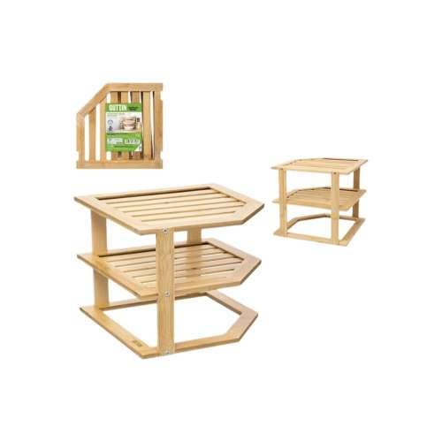 Kutna Polica Quttin Bambus 25,5 x 25,5 x 23 cm (6 kom.) Cijena