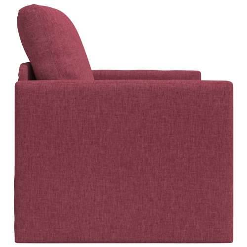 Sofa krevet 2-u-1 Bordo 74x77x81 cm Tkanina Cijena