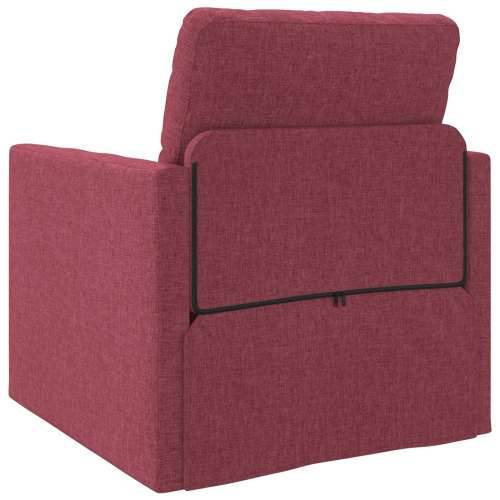 Sofa krevet 2-u-1 Bordo 74x77x81 cm Tkanina Cijena