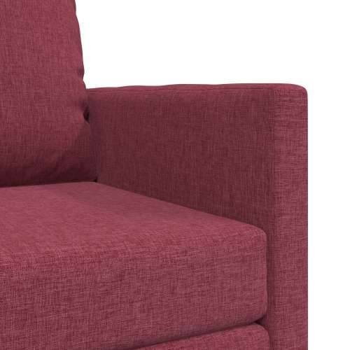 Sofa krevet 2-u-1 Bordo 74x77x81 cm Tkanina Cijena