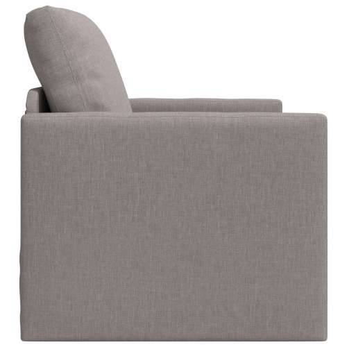 Sofa krevet 2-u-1 taupe 74x77x81 cm tkanina Cijena