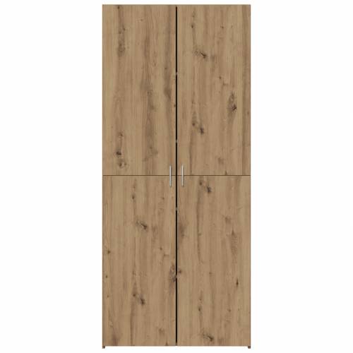 Visoki bife umjetnički hrast 40x42.5x185 cm od drvene ploče Cijena