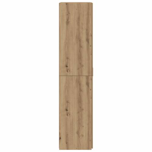 Visoki bife umjetnički hrast 40x42.5x185 cm od drvene ploče Cijena