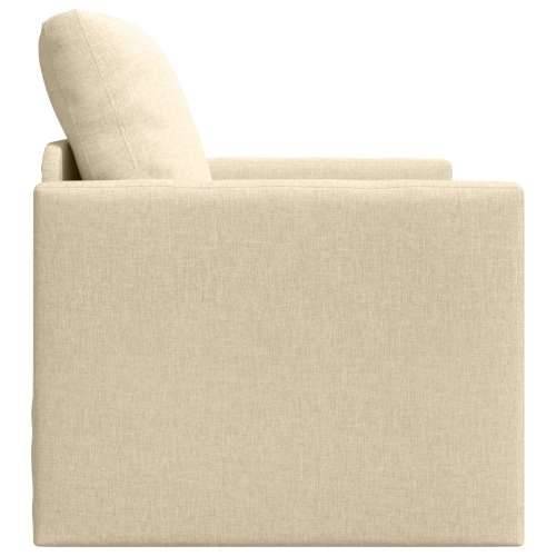 Sofa na razvlačenje 2-u-1 Krem 74x77x81 cm Tkanina Cijena