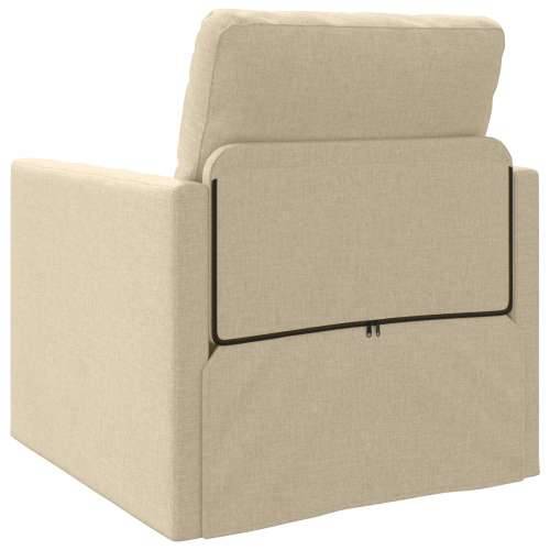 Sofa na razvlačenje 2-u-1 Krem 74x77x81 cm Tkanina Cijena