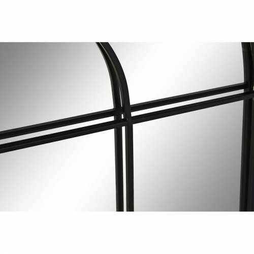 Zidno ogledalo DKD Home Decor Crna Kristal Željezo Ogledalo Prozor 70 x 2,5 x 120 cm 70 x 1,8 x 120 cm Cijena