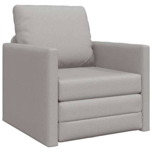 Sofa na podu 2-u-1 Oblak Sivi 74x77x81 cm Tkanina Cijena