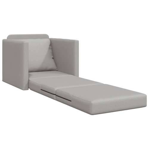 Sofa na podu 2-u-1 Oblak Sivi 74x77x81 cm Tkanina Cijena