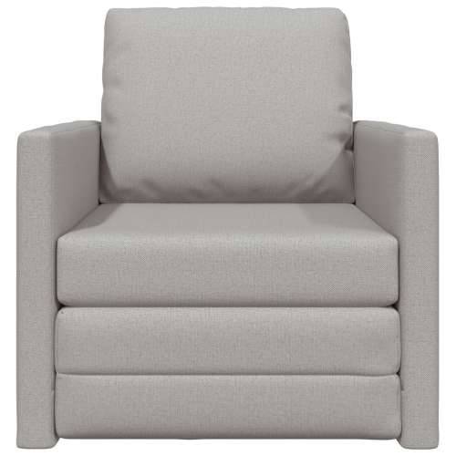 Sofa na podu 2-u-1 Oblak Sivi 74x77x81 cm Tkanina Cijena
