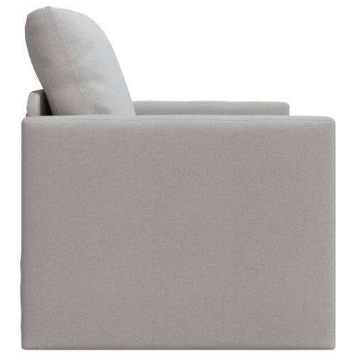 Sofa na podu 2-u-1 Oblak Sivi 74x77x81 cm Tkanina Cijena