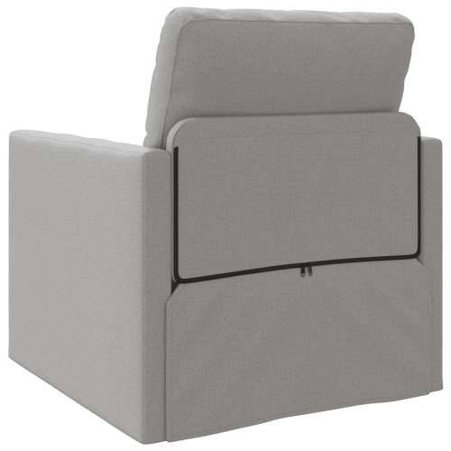 Sofa na podu 2-u-1 Oblak Sivi 74x77x81 cm Tkanina Cijena