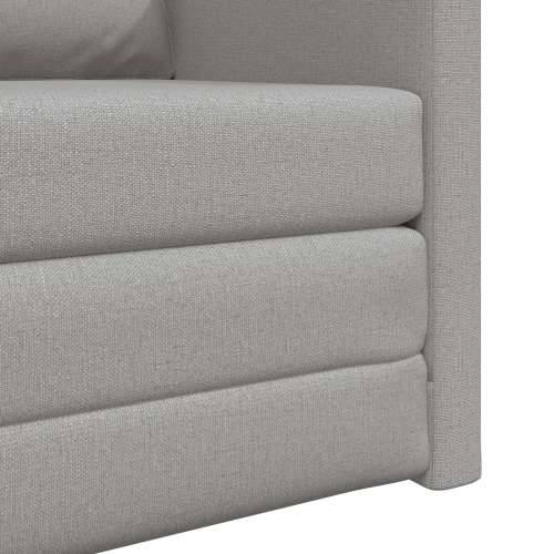 Sofa na podu 2-u-1 Oblak Sivi 74x77x81 cm Tkanina Cijena