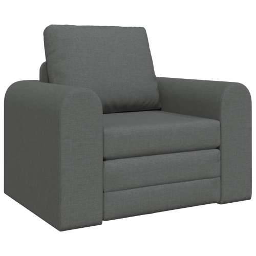 Floor Sofa Bed 2-u-1 Tamno Siva 98x71x83 cm Tkanina Cijena