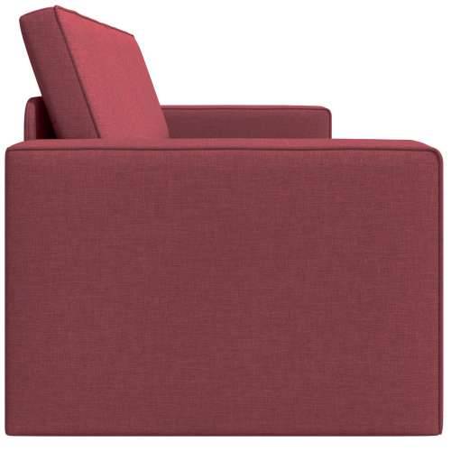 Floor Kauč na rasklapanje 2 u 1 Bordo 245x150x60.5 cm Tkanina Cijena