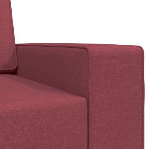Floor Kauč na rasklapanje 2 u 1 Bordo 245x150x60.5 cm Tkanina Cijena