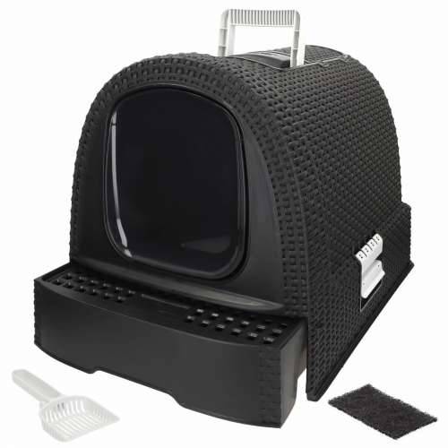 Pijesak za mačke Curver Antracitna 51 x 38,5 x 39,5 cm Plastika (Plastika) Cijena
