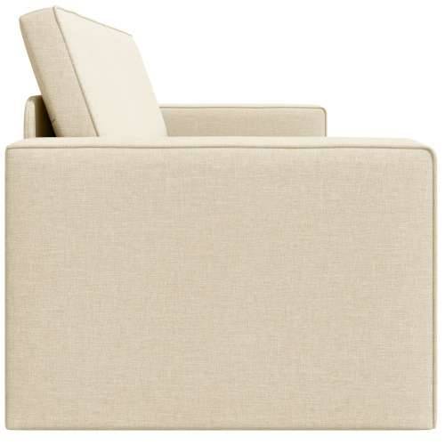 Dnevni kauč na krevet 2-u-1 Krem 245x150x60.5 cm Tkanina Cijena
