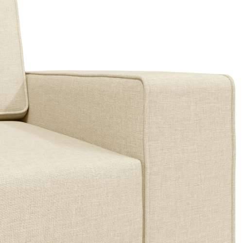 Dnevni kauč na krevet 2-u-1 Krem 245x150x60.5 cm Tkanina Cijena