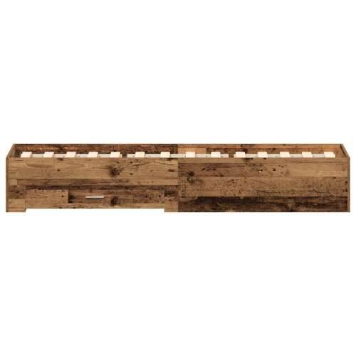 Krevet Okvir Stari Drvo 90x190 cm Konstruirano Drvo Cijena