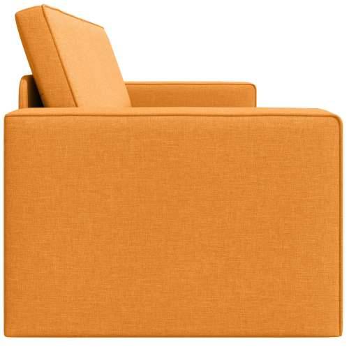 Podni kauč na krevet 2-u-1 tamnožut 245x150x60.5 cm tkanina Cijena