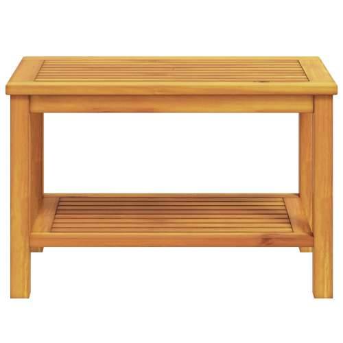 Stolić za kavu 70x40x45 cm od masivnog bagremovog drveta Cijena