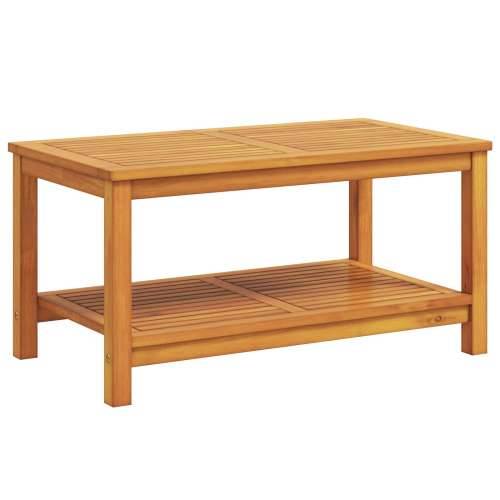 Stolić za kavu 90 x 50 x 45 cm Masivno bagremovo drvo Cijena