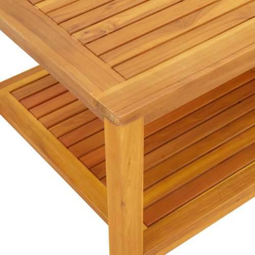 Stolić za kavu 90 x 50 x 45 cm Masivno bagremovo drvo Cijena