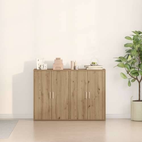 bočni stolovi 2 komada hrasta 60x31x84 cm konstruirano drvo Cijena