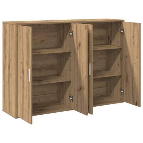 bočni stolovi 2 komada hrasta 60x31x84 cm konstruirano drvo Cijena