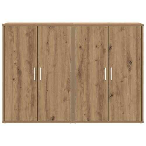 bočni stolovi 2 komada hrasta 60x31x84 cm konstruirano drvo Cijena