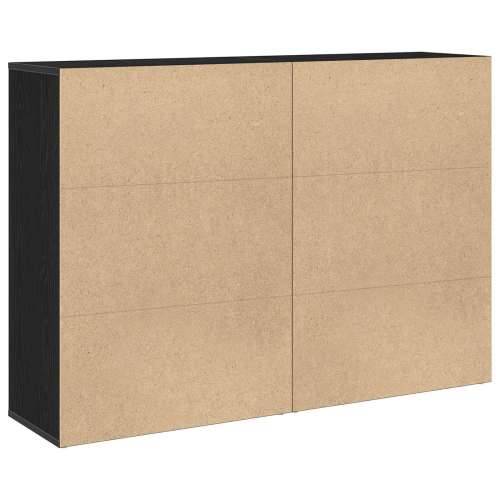Stranice 2 kom Crna Hrast 60x31x84 cm Konstruirano drvo Cijena