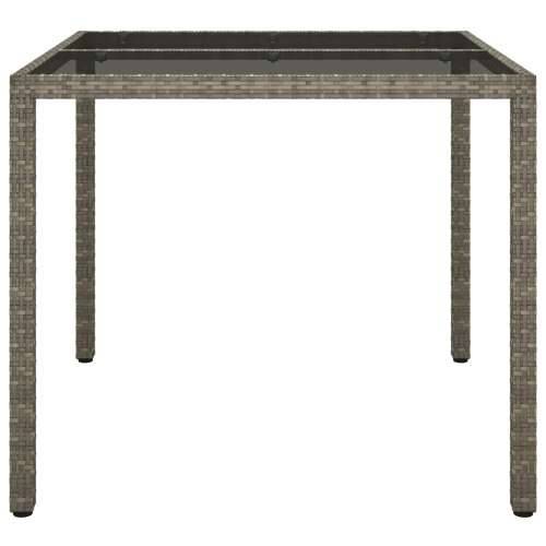 Vrtni Stol Siva 90x90x75 cm Poli Ratan Cijena