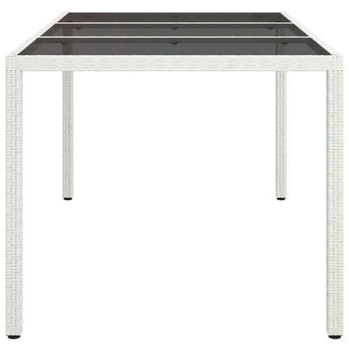 Vrtni stol Bijela 150x90x75 cm Poli Ratan Cijena