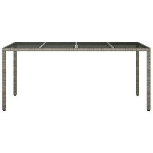 Vrtni Stol za Ručavanje Sivi 190x90x75 cm Poly Rattan Cijena