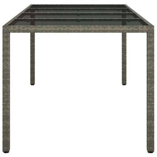 Vrtni Stol za Ručavanje Sivi 190x90x75 cm Poly Rattan Cijena