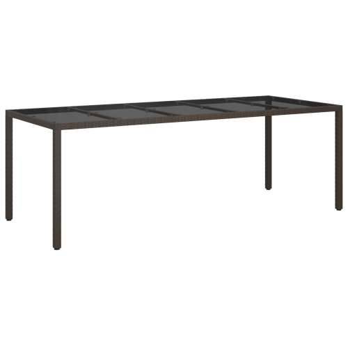 stol za objedovanje u vrtu Smeđa 250x100x75 cm Poliratan Cijena