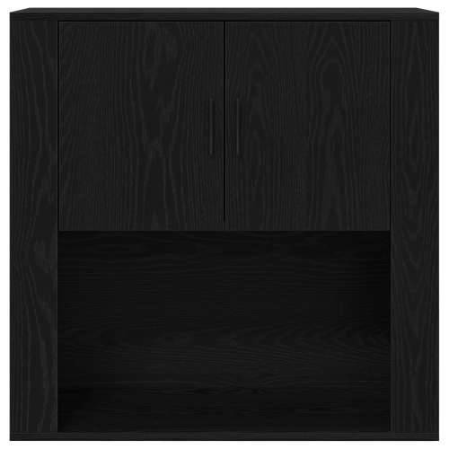Visoki ormarić Crni hrast 80x33x150 cm Konstruirano drvo Cijena
