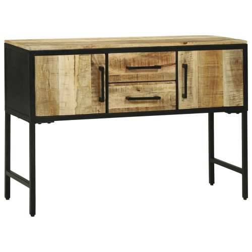 Sideboard 100x35x70 cm Čvrsto drvo grubog manga Cijena