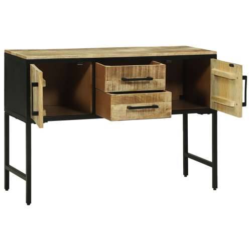 Sideboard 100x35x70 cm Čvrsto drvo grubog manga Cijena