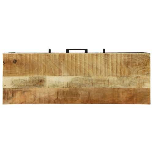 Sideboard 100x35x70 cm Čvrsto drvo grubog manga Cijena