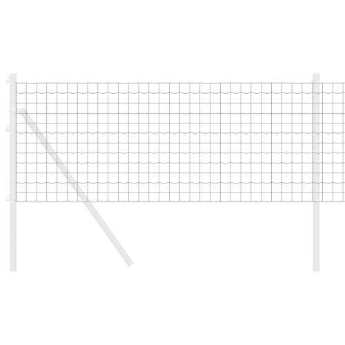 Euro ograda Siva 0.8x10 m Čelik Cijena